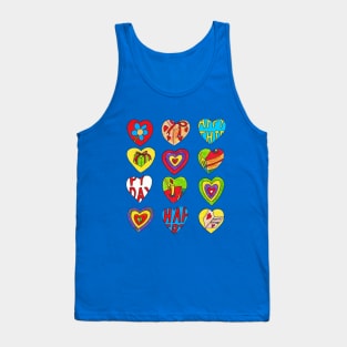 Birthday Hearts Tank Top